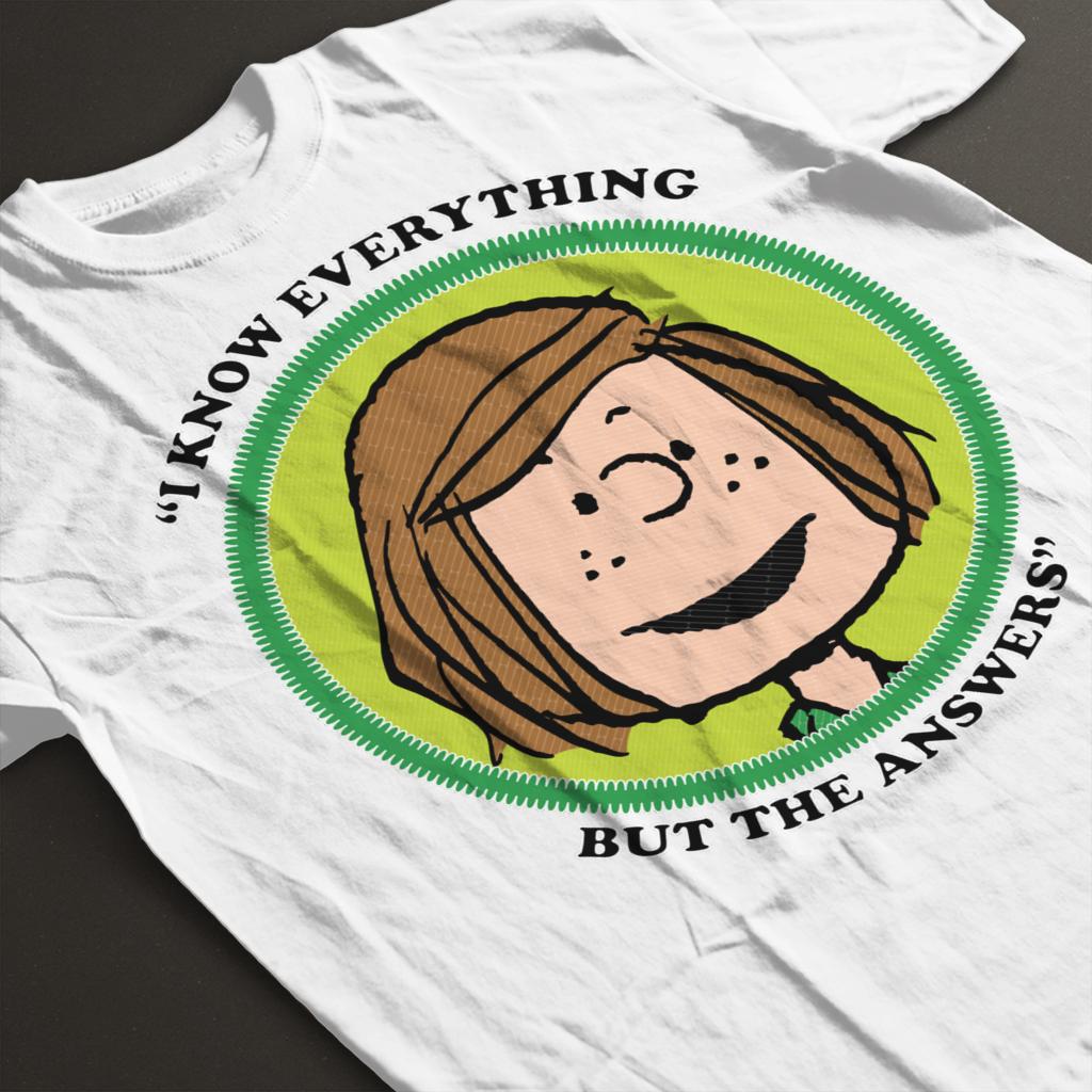 Peanuts Peppermint Patty Badge Women's TShirt eBay
